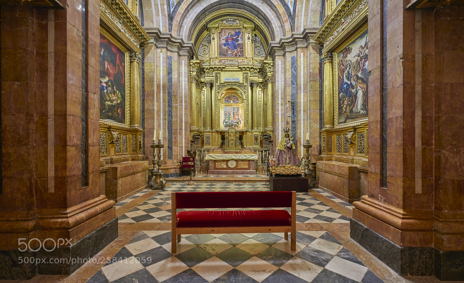 Nikon D800 sample photo. Capilla del sagrario photography