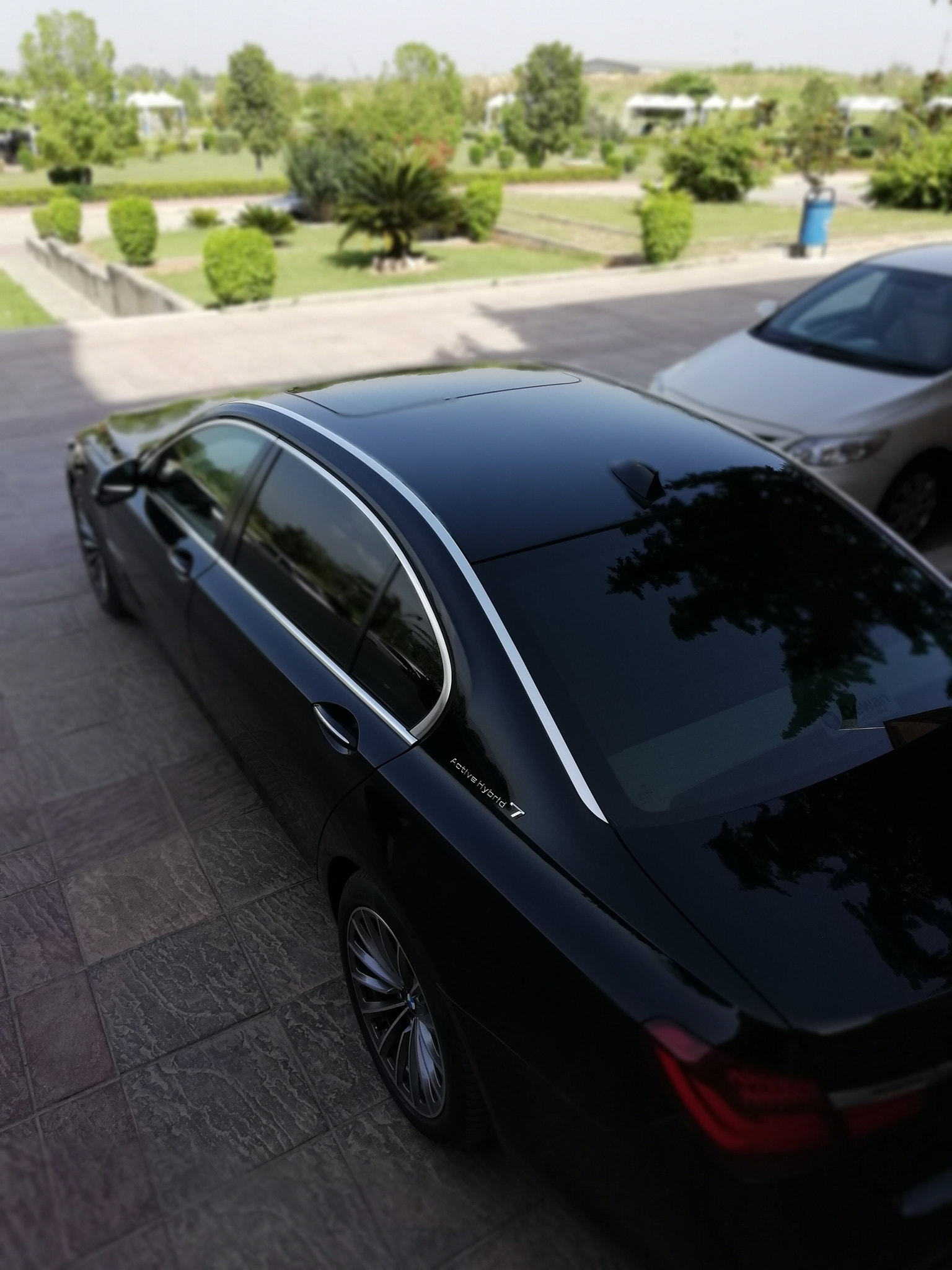HUAWEI Mate 10 Lite sample photo. Black mercedes photography