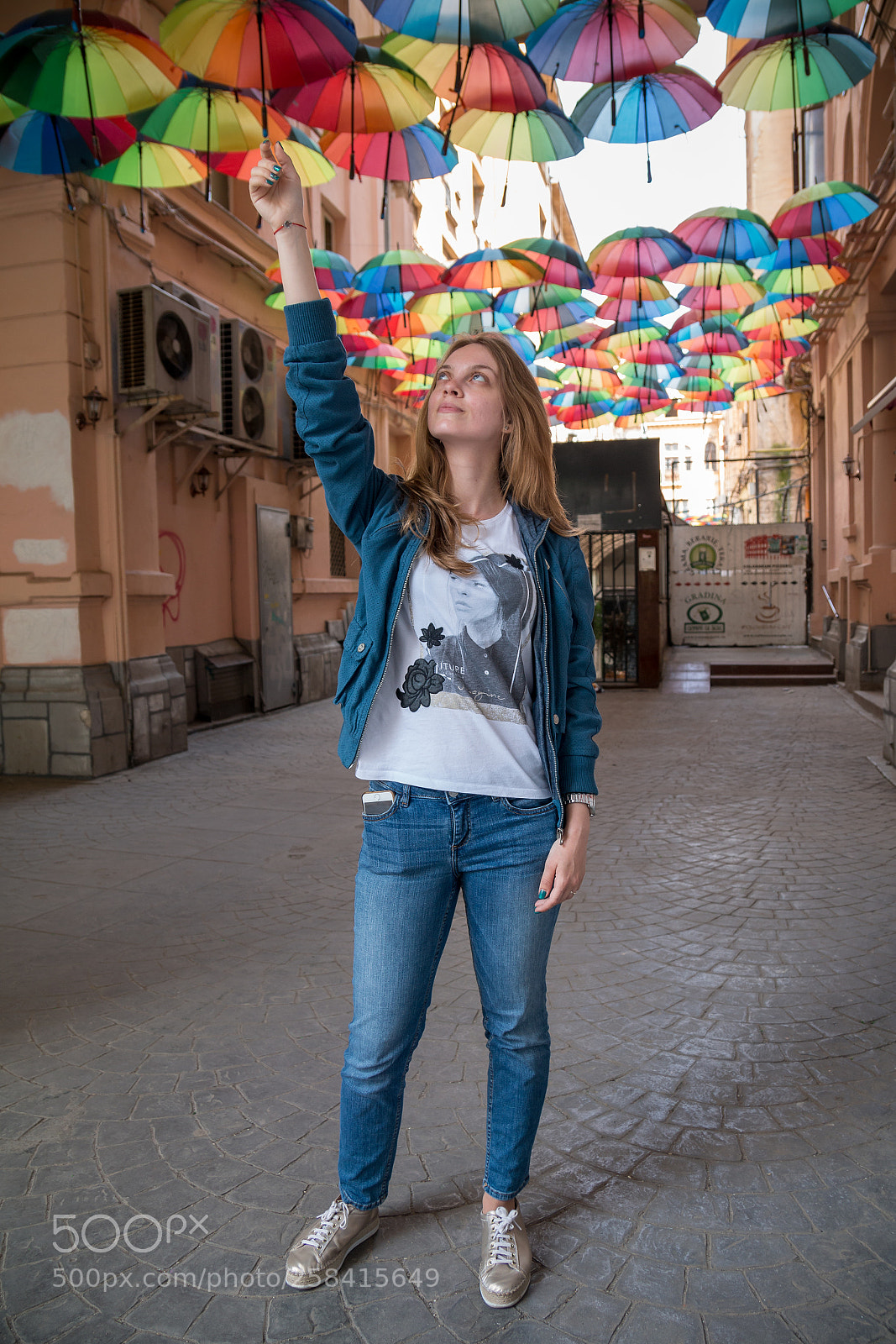 Canon EOS 70D sample photo. Umbrella girl photography