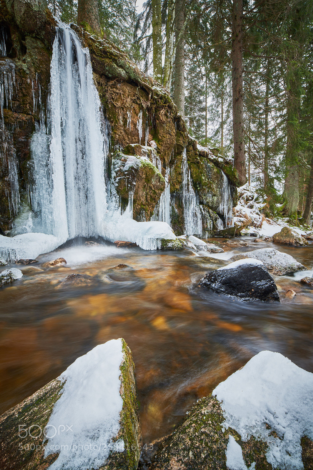 Nikon D850 sample photo. Menzenschwander wasserfälle photography