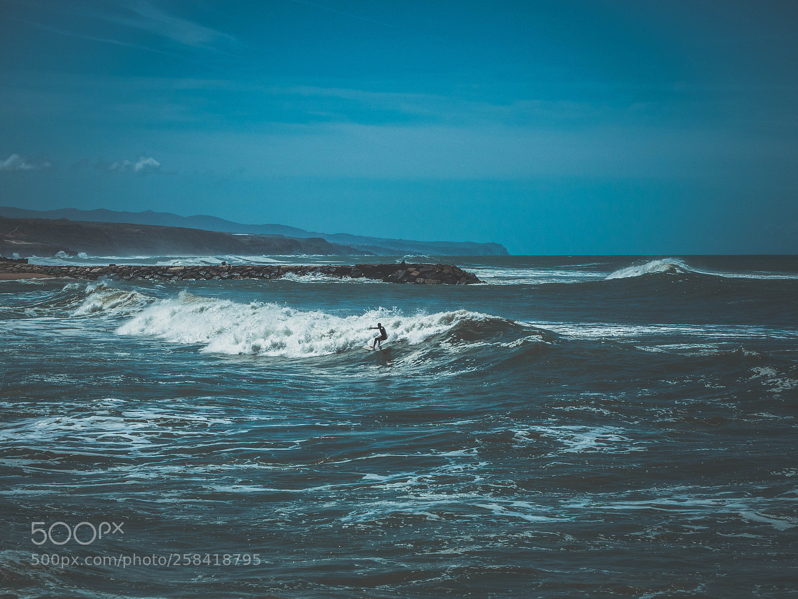Olympus OM-D E-M10 sample photo. Rider of waves photography