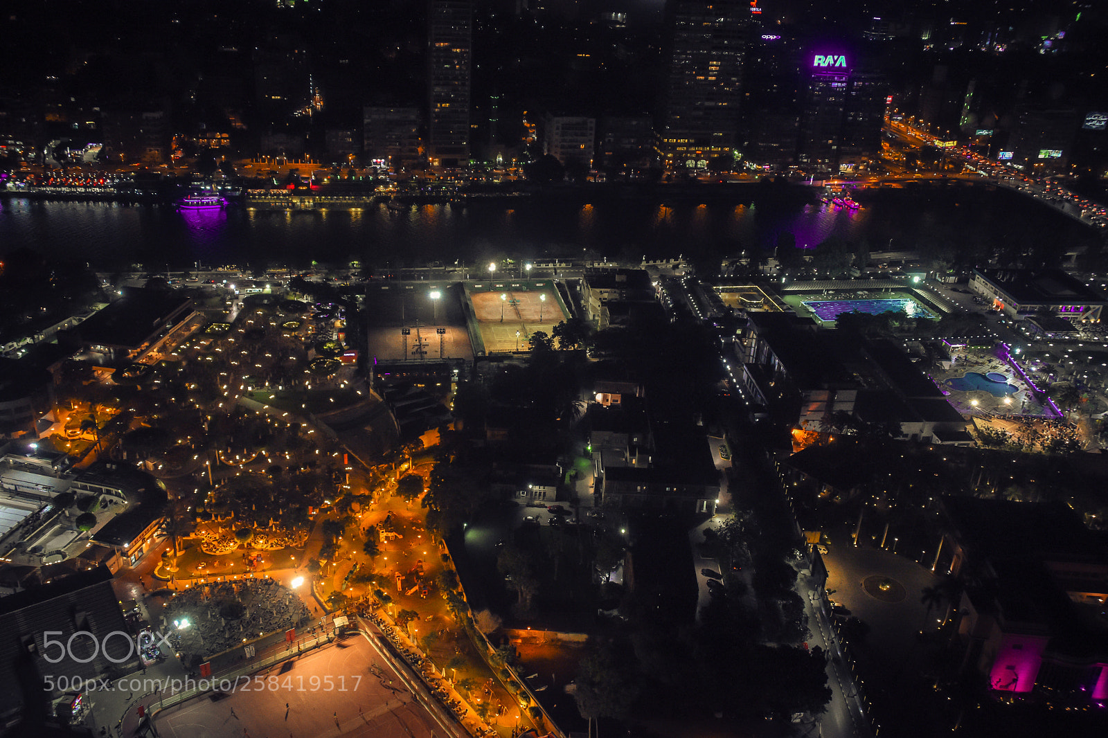 Nikon D5500 sample photo. Cairo at night photography