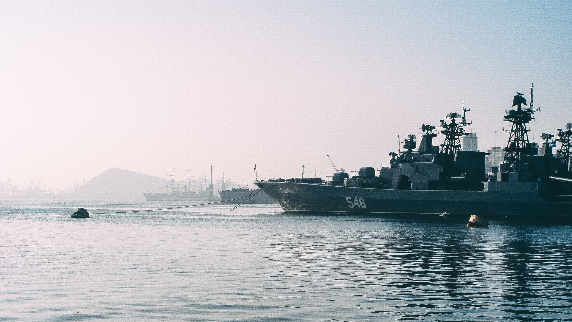 Sony DSC-T9 sample photo. Vladivostok's harbour photography
