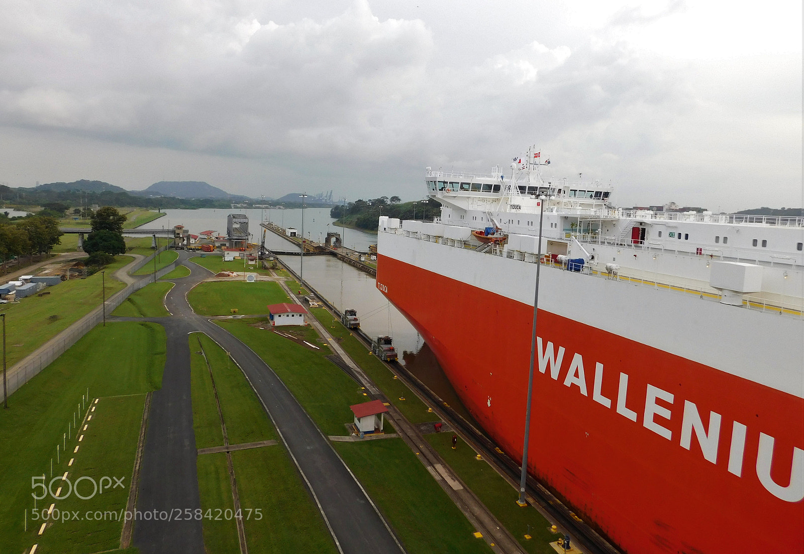 Nikon Coolpix L840 sample photo. Transit through panama canal photography