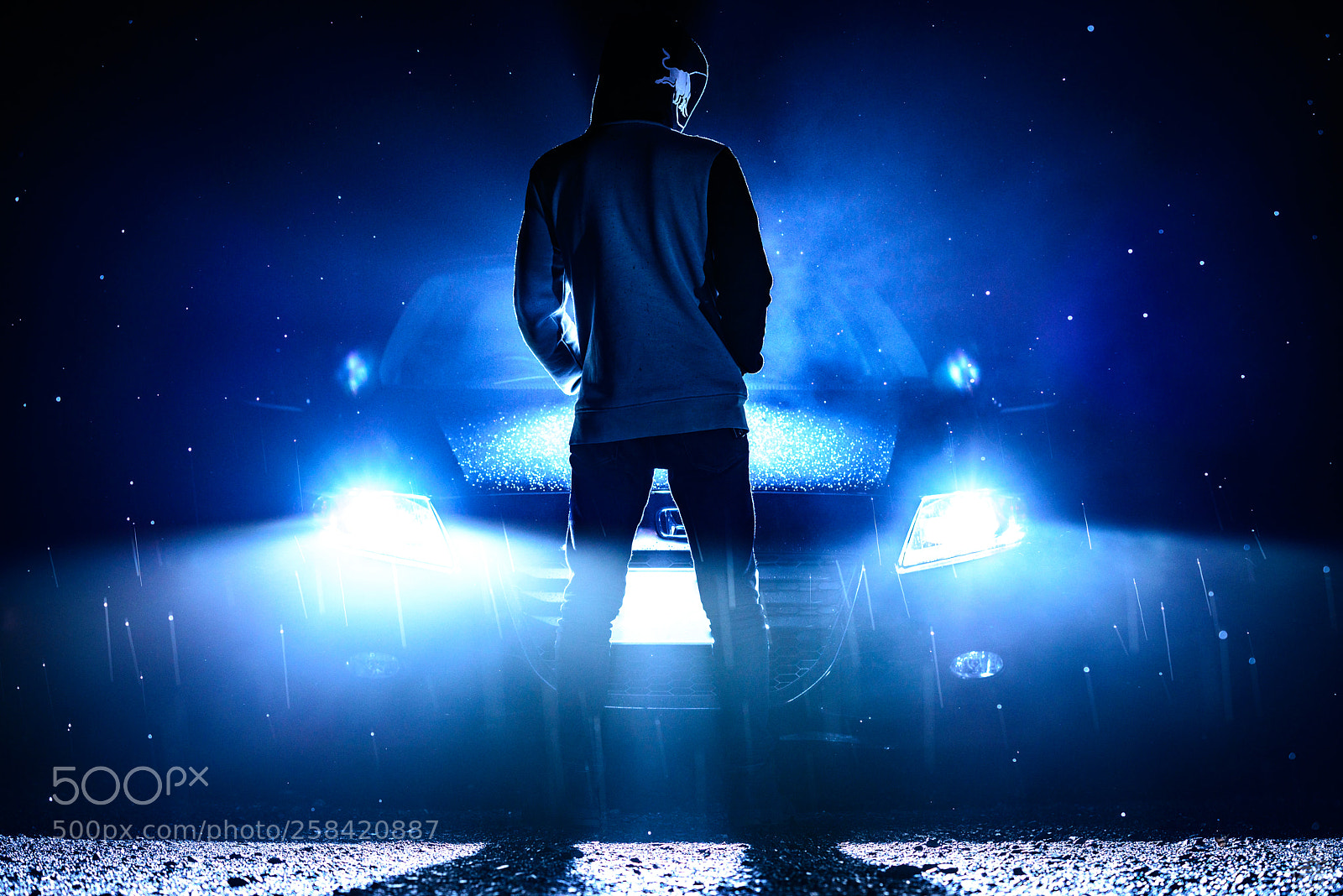 Nikon D800 sample photo. Night drive photography