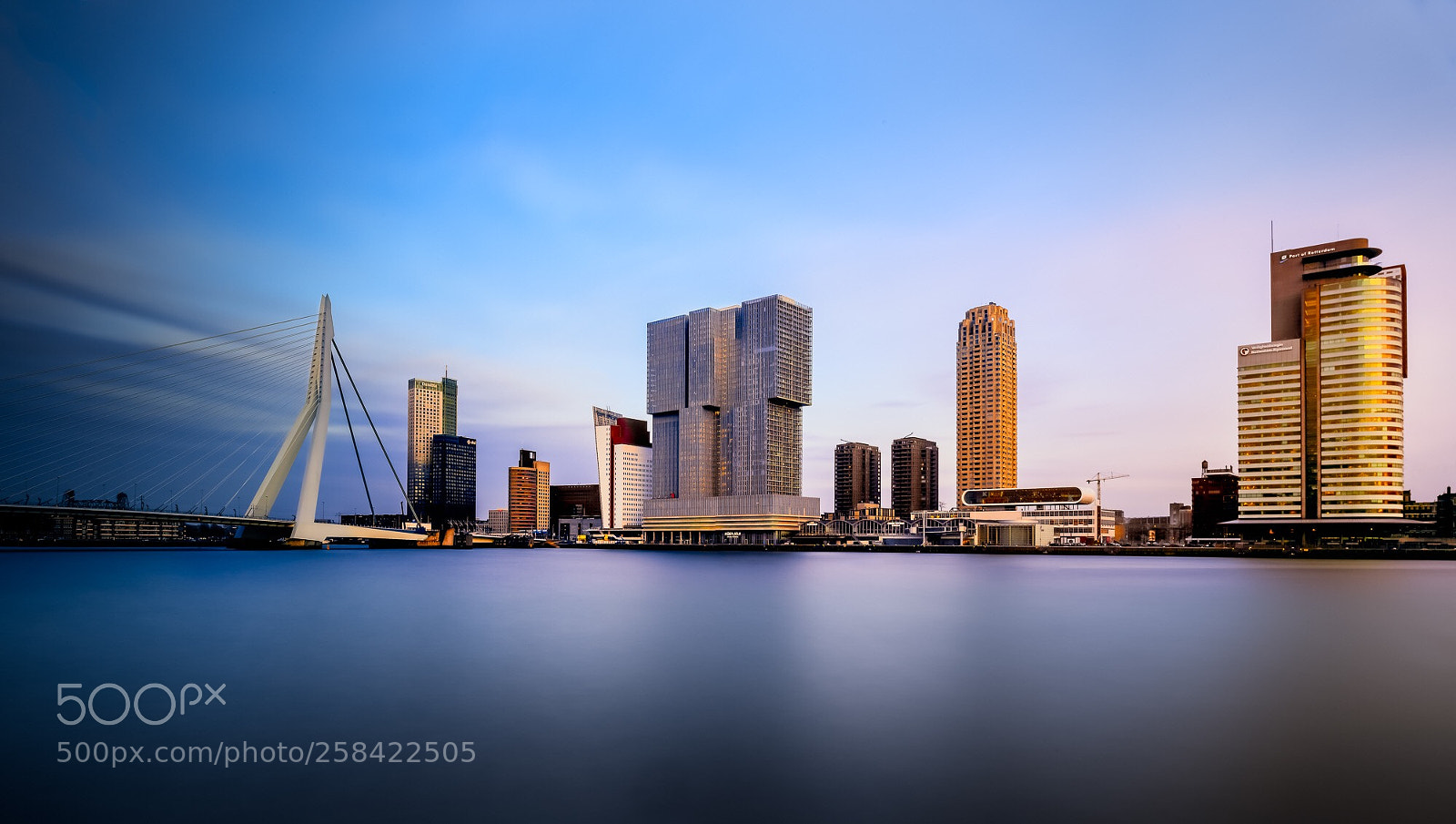 Nikon D810 sample photo. Rotterdam sunset  photography