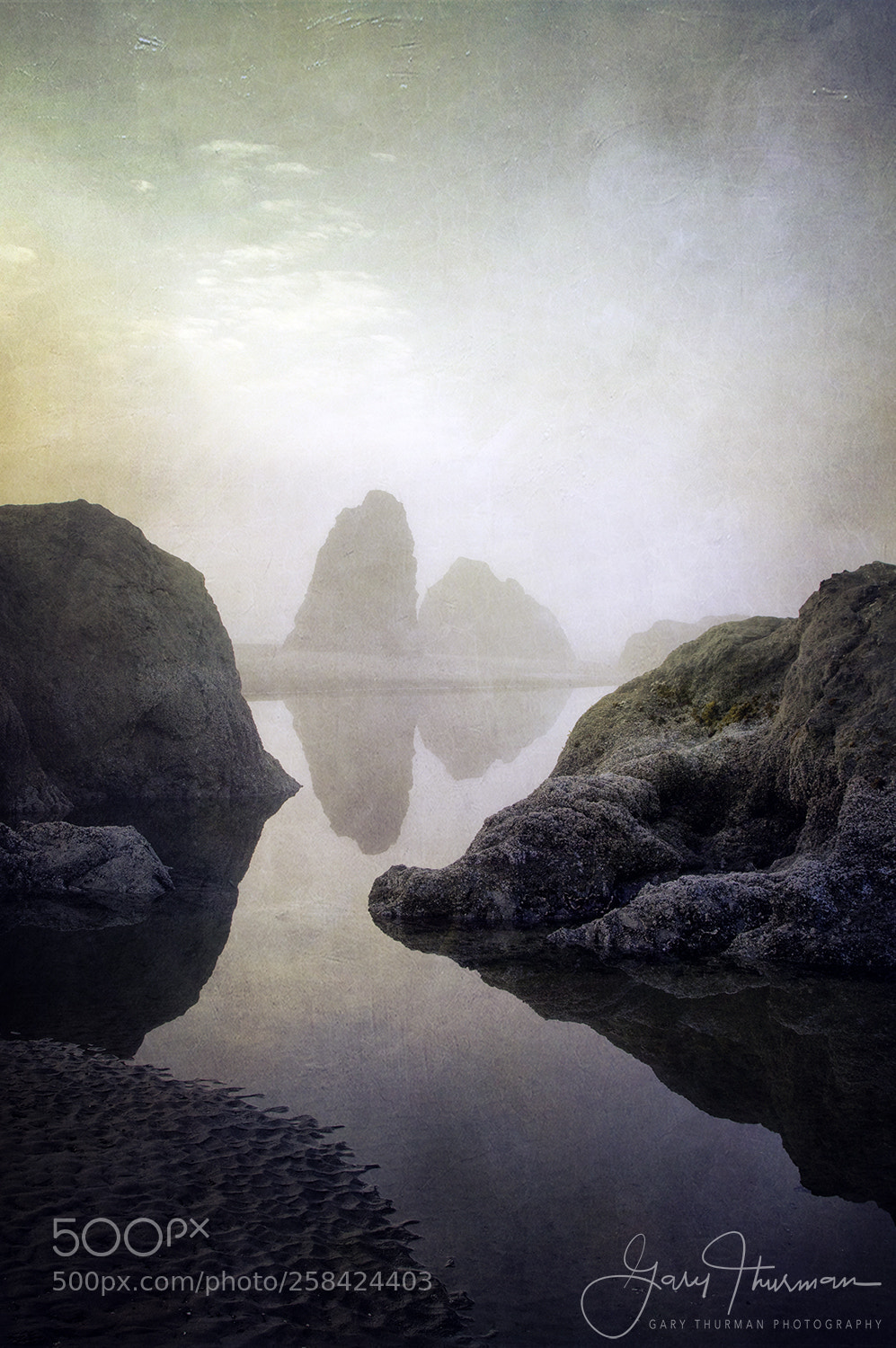 Canon EOS 7D Mark II sample photo. Foggy beach sunrise photography