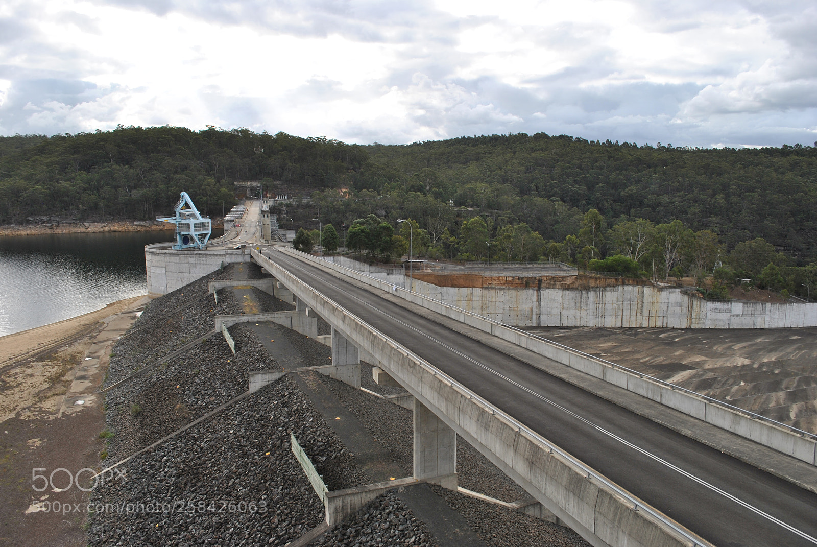 Nikon D3000 sample photo. Warragamba dam photography