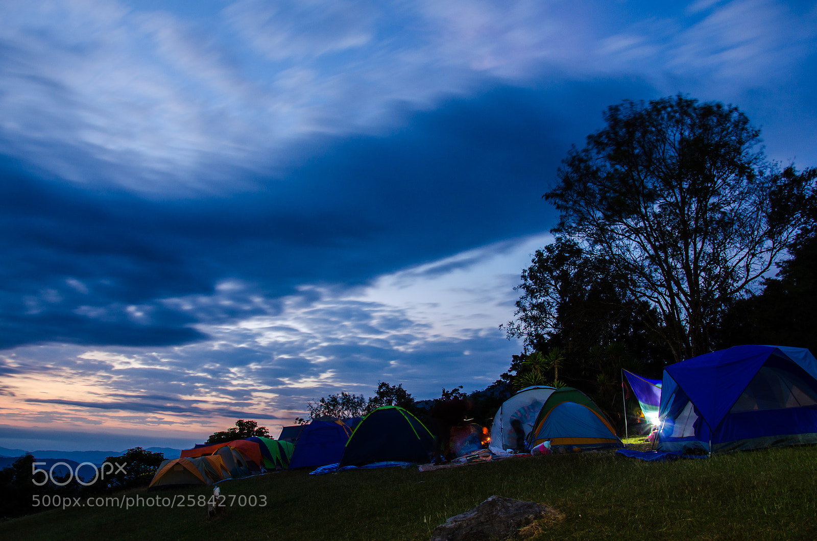 Nikon D7000 sample photo. Tent of tourists. photography
