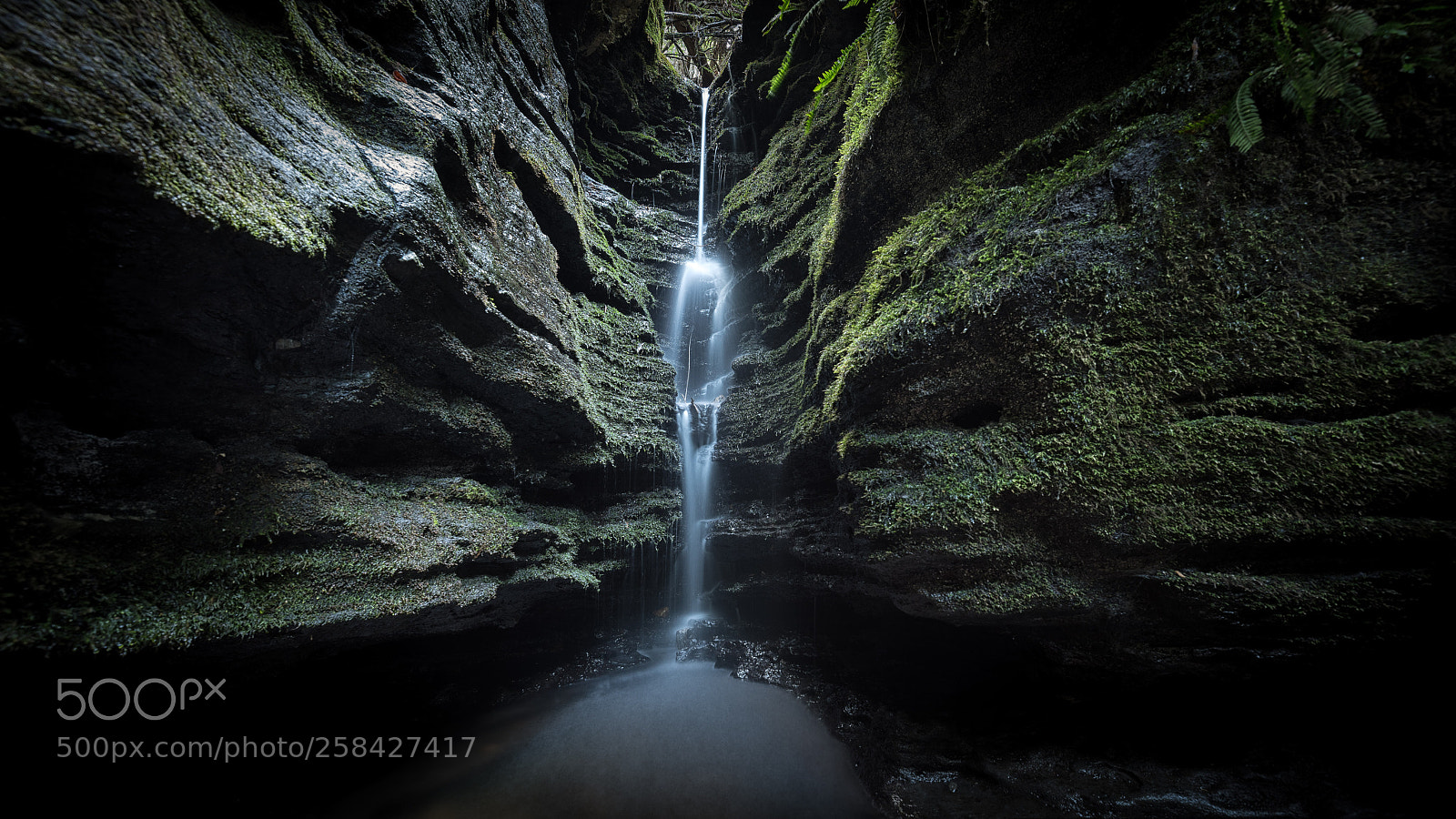 Nikon D750 sample photo. Secret falls photography