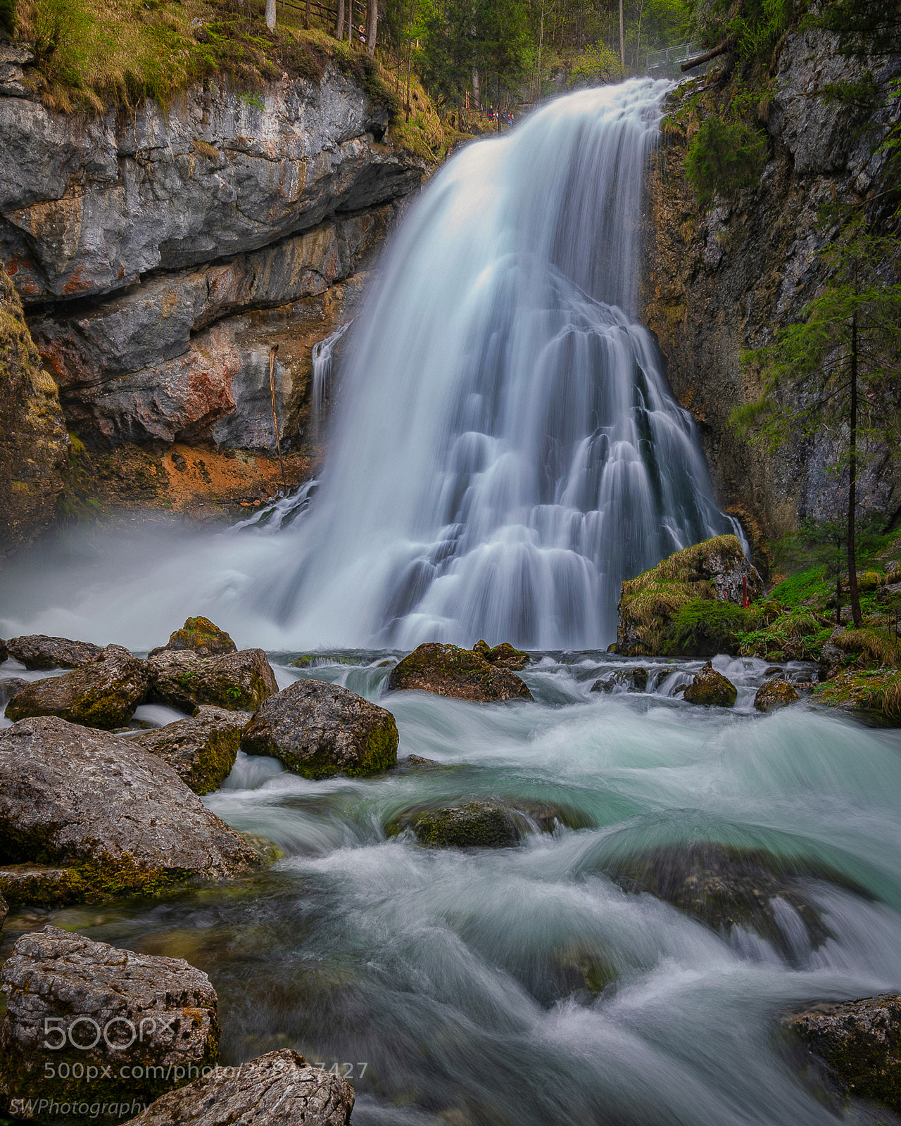 Sony a7R III sample photo. Golling waterfall photography