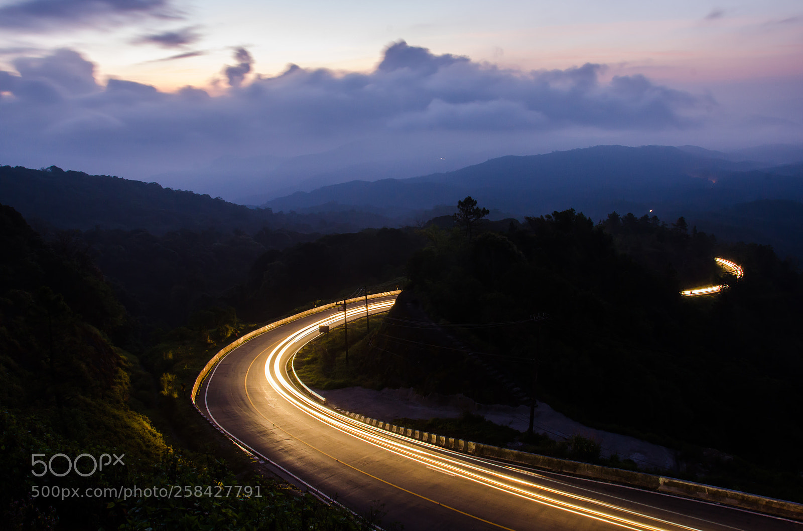 Nikon D7000 sample photo. Mountain road photography