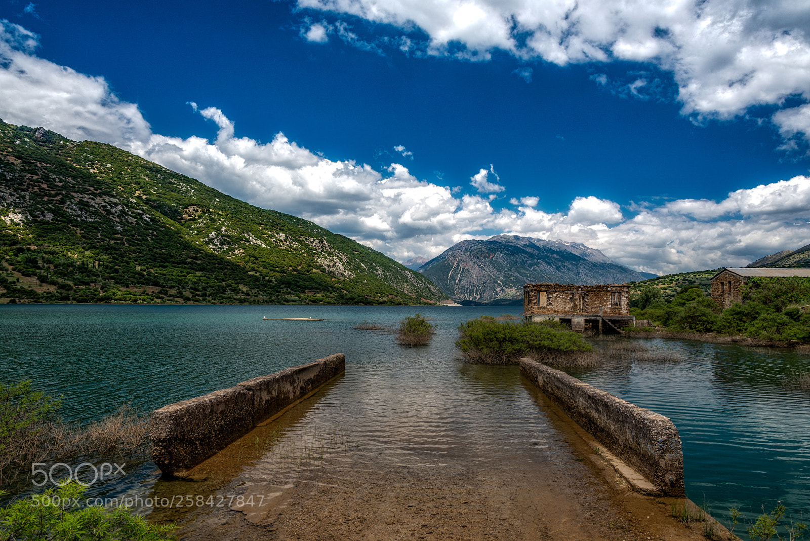 Nikon D750 sample photo. Village in the lake photography