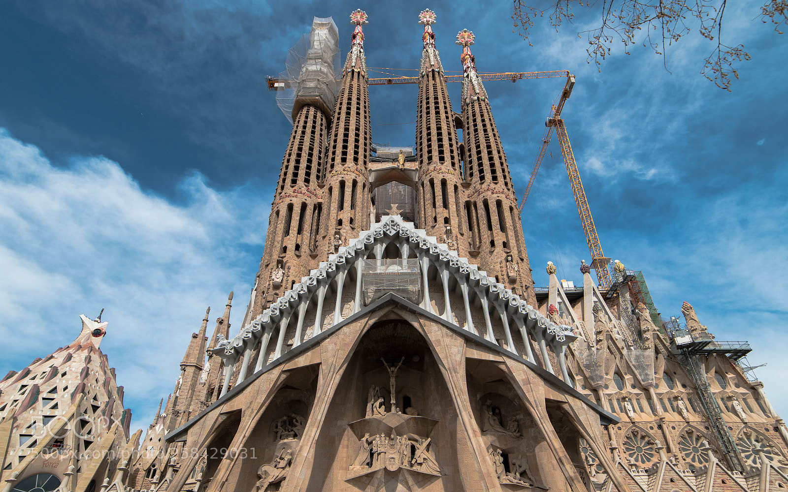 Nikon D5500 sample photo. Sagrada família photography