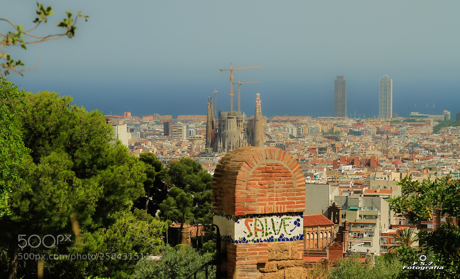 Canon EOS 7D sample photo. Panorama - barcelona photography