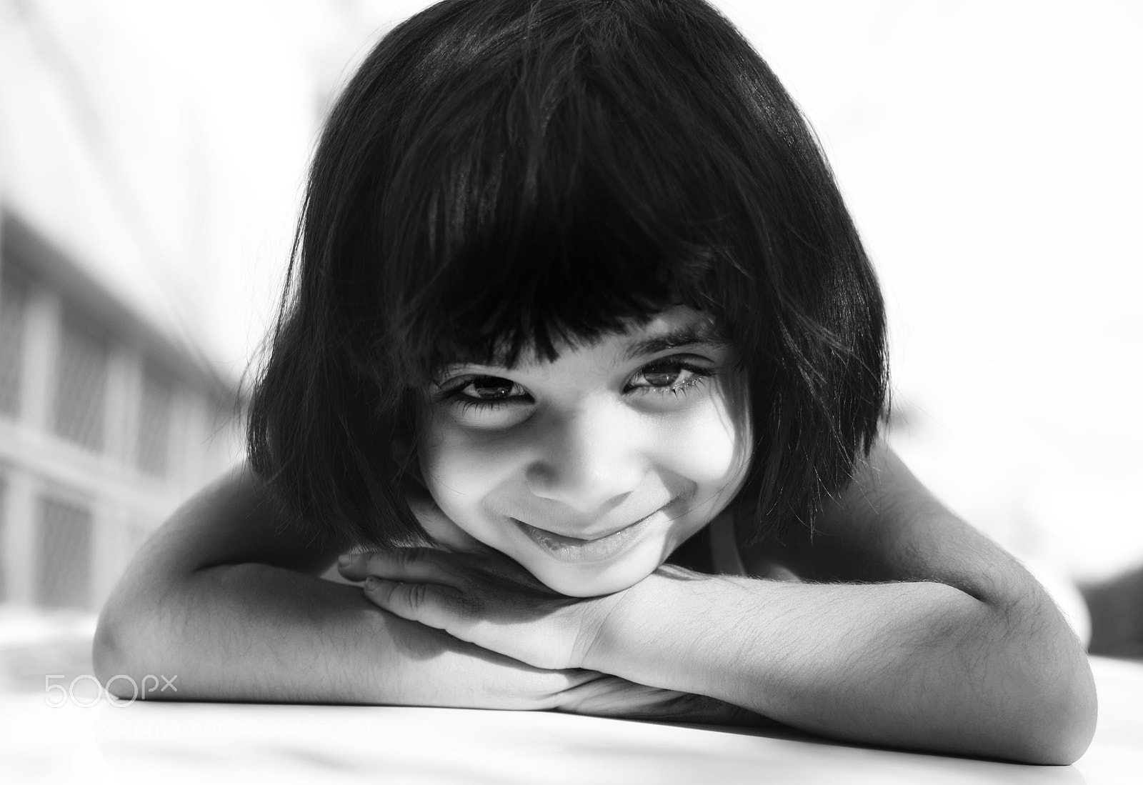 Nikon D3200 sample photo. Innocent smile photography