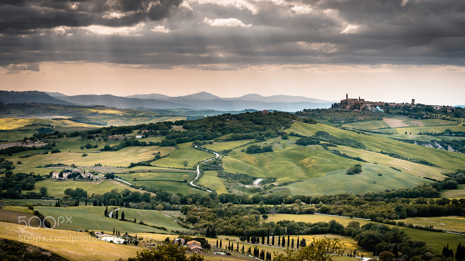 Nikon D810 sample photo. Pienza photography