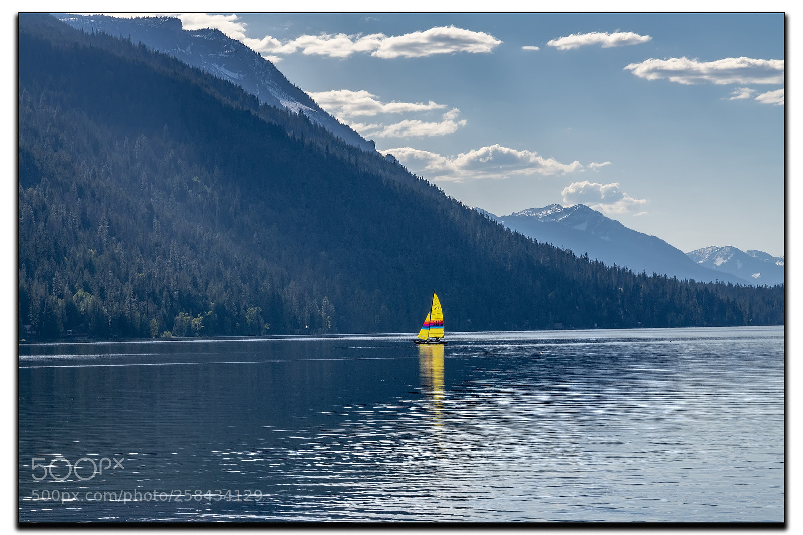 Nikon D850 sample photo. Sailboat lake wenatchee photography