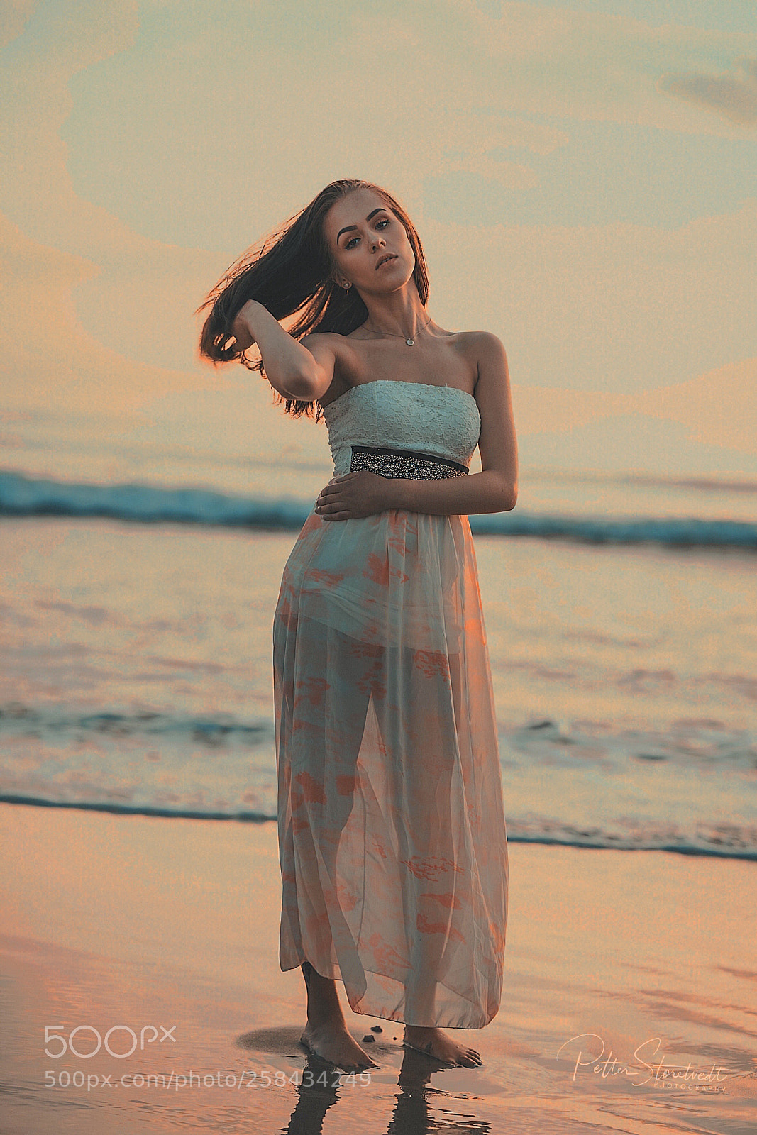 Sony a7R III sample photo. Sunset portrait  photography