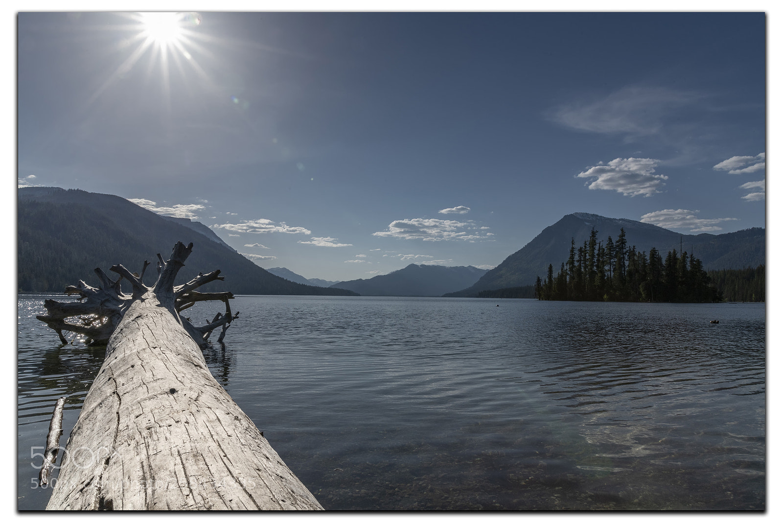 Nikon D850 sample photo. Lake tree starburst ds photography