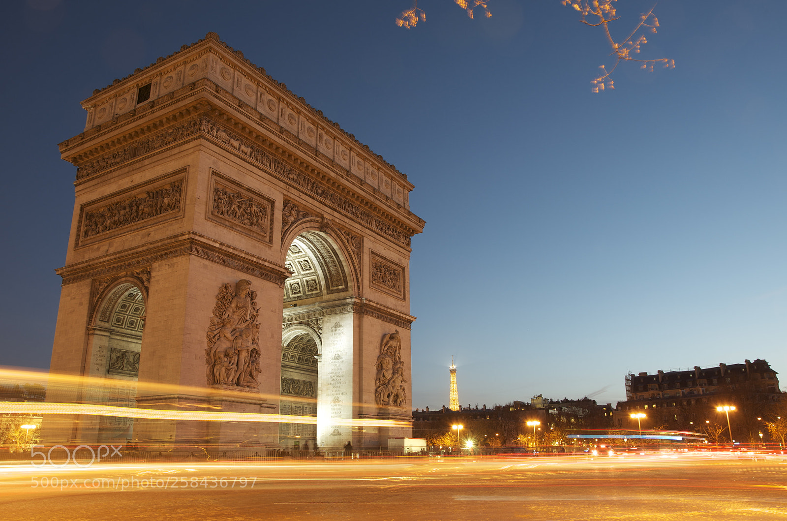Nikon D7000 sample photo. Arc de triomphe de photography