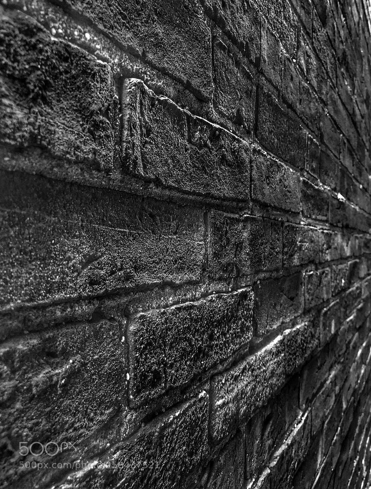 Apple iPhone 8 Plus sample photo. Texture of brick and photography