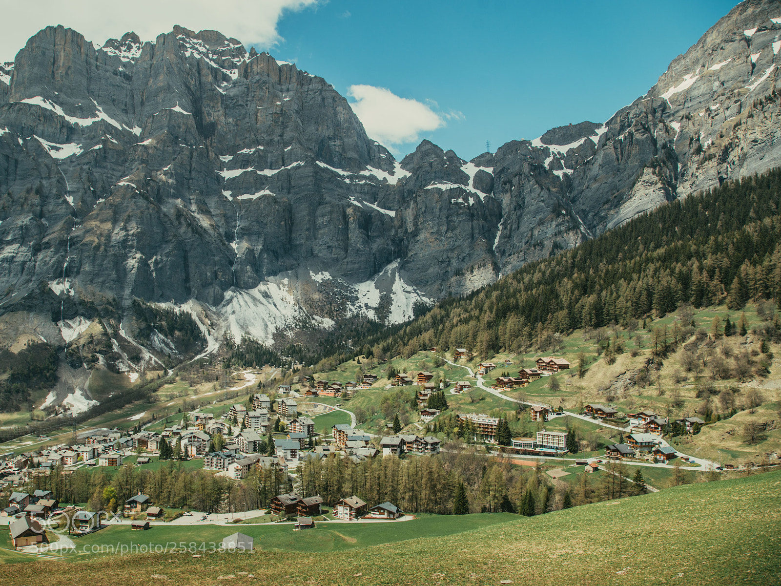 Sony a7R II sample photo. Leukerbad photography
