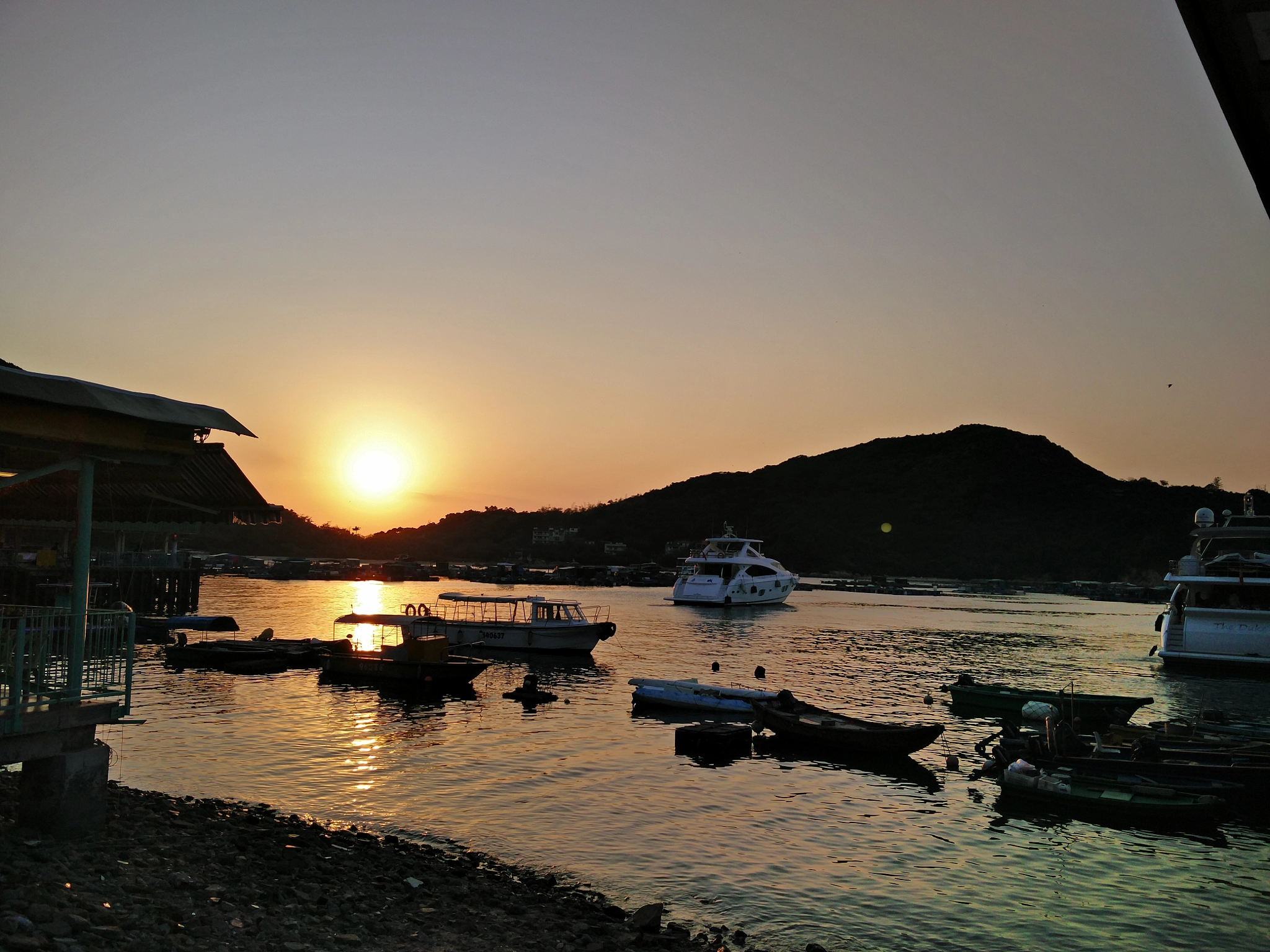 OnePlus 2 sample photo. Sunset at lamma island photography