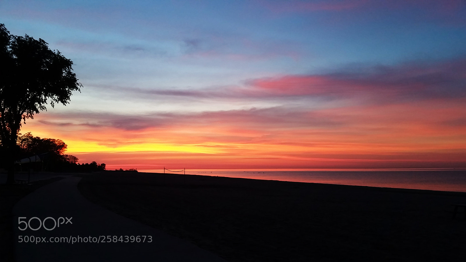 Samsung Galaxy S5 sample photo. Painted sunrise photography