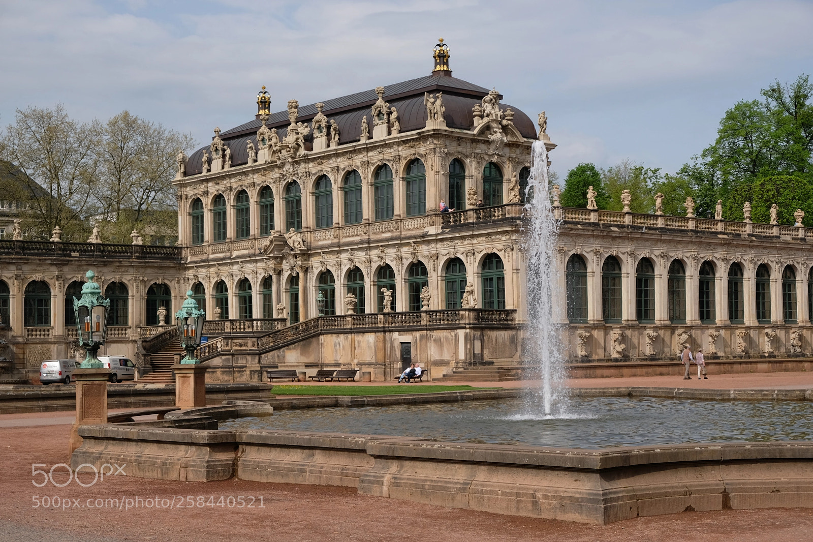 Fujifilm X-Pro2 sample photo. The courtyard in dresden photography
