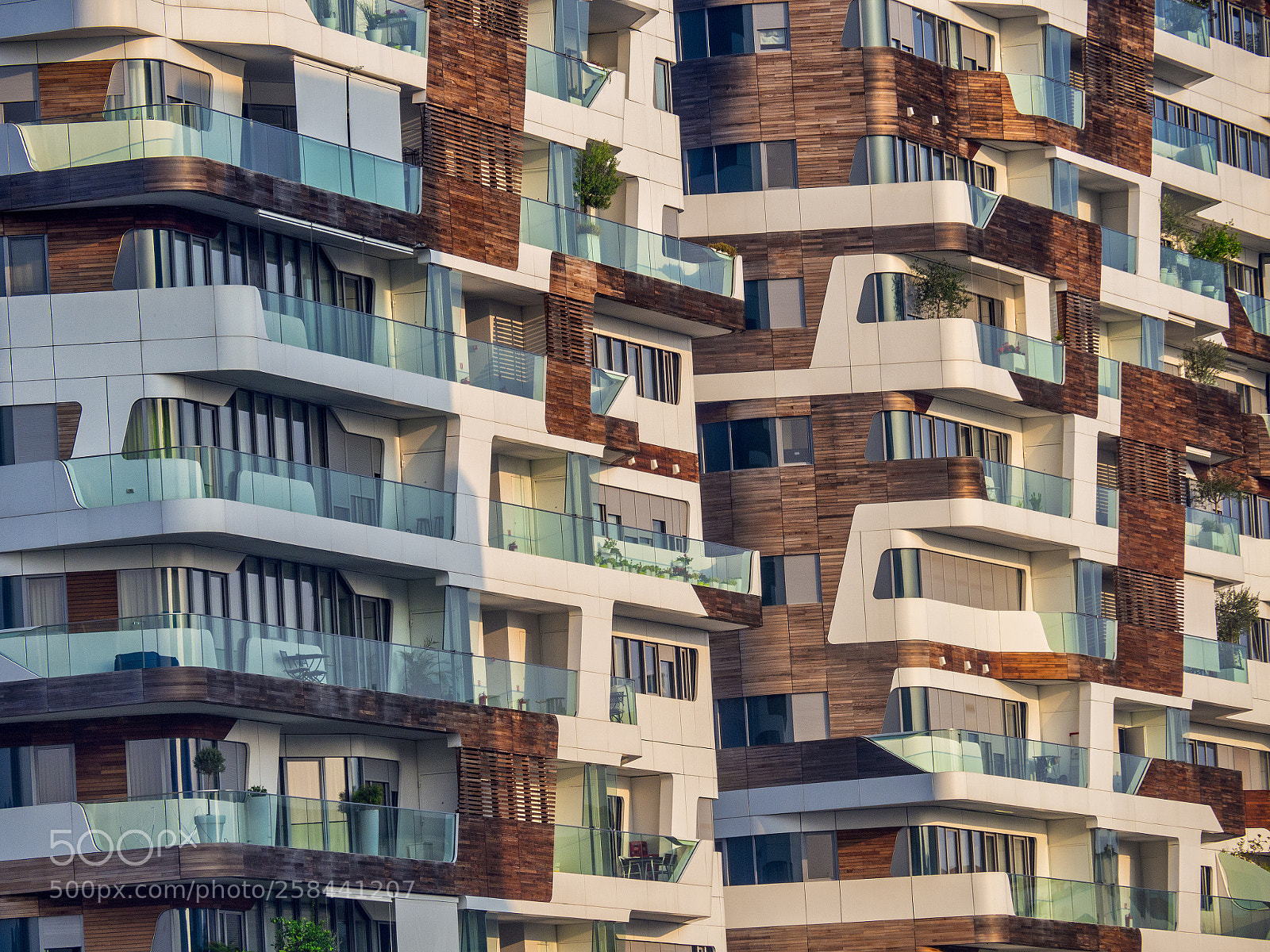 Olympus OM-D E-M10 II sample photo. Hadid buildings at citylife photography