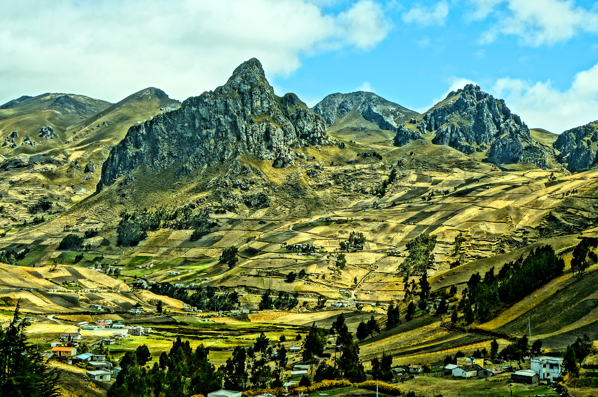 Sony Alpha NEX-5N sample photo. Andean landscape photography