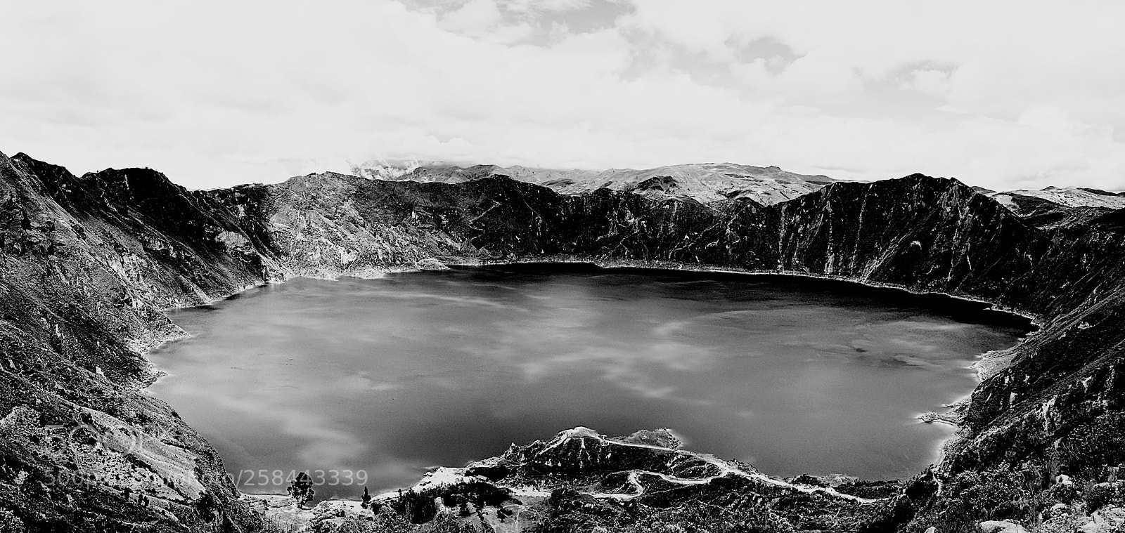 Sony a6000 sample photo. Quilotoa panorama photography