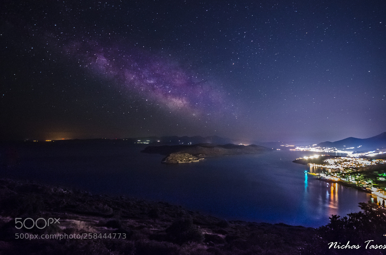 Nikon D5100 sample photo. Spinaloga milky way photography