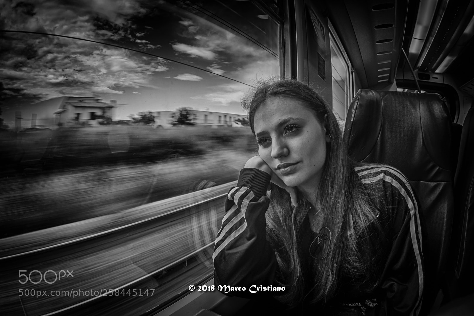 Nikon D700 sample photo. Train.. photography