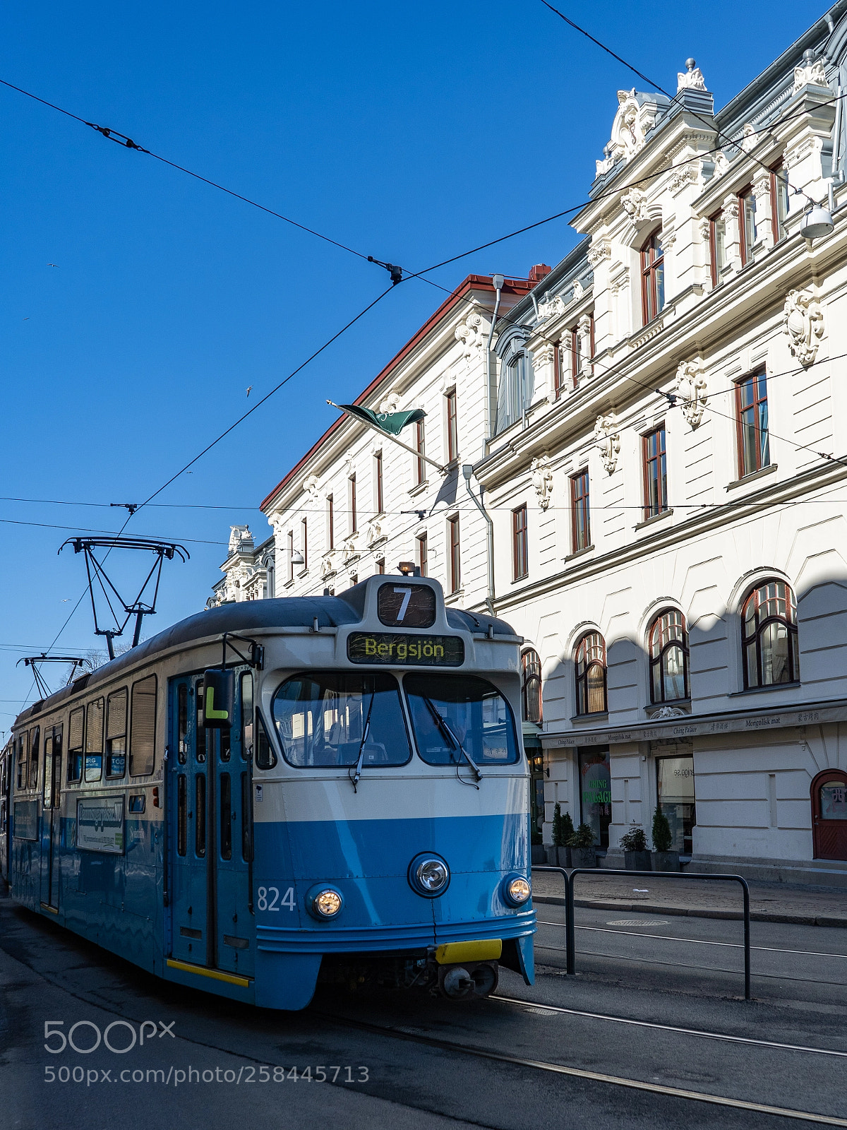 Sony a7 III sample photo. Tram gothenburg photography