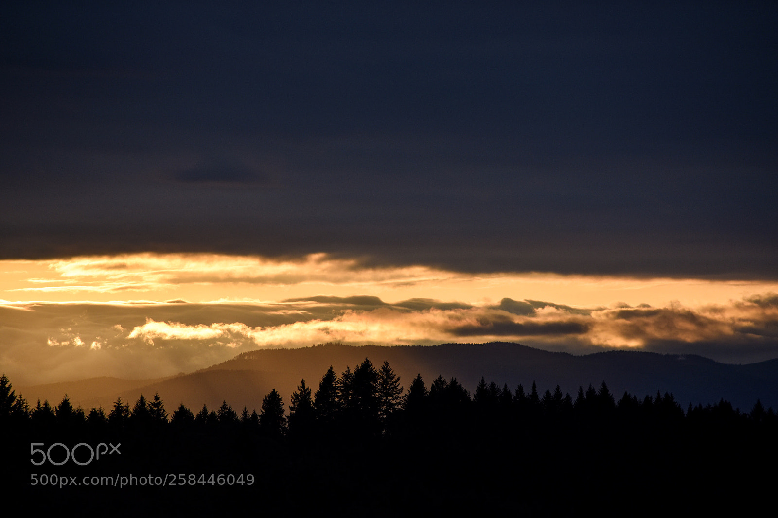 Nikon D3400 sample photo. Oregon sunset photography