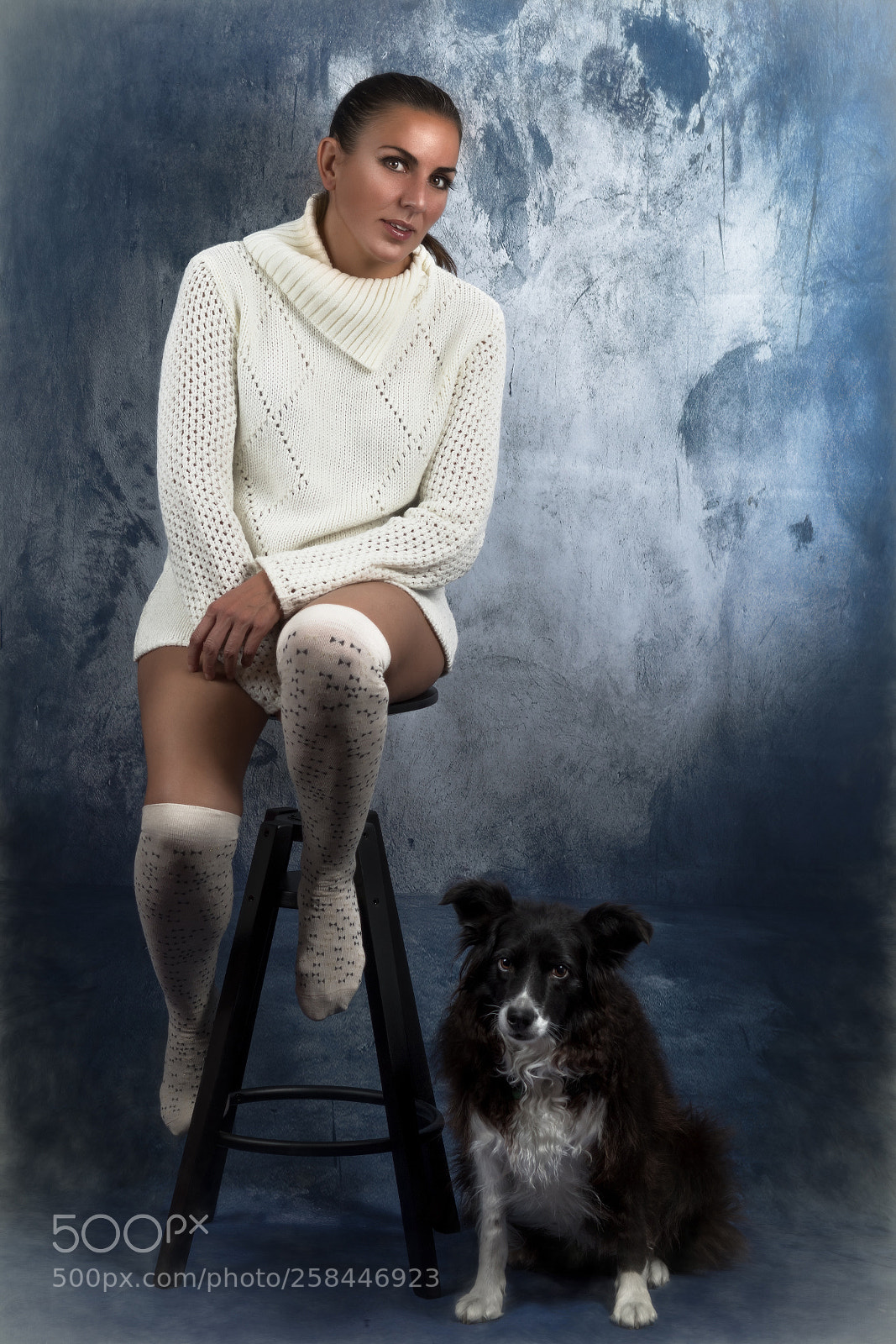 Nikon D500 sample photo. Perracas in blue photography