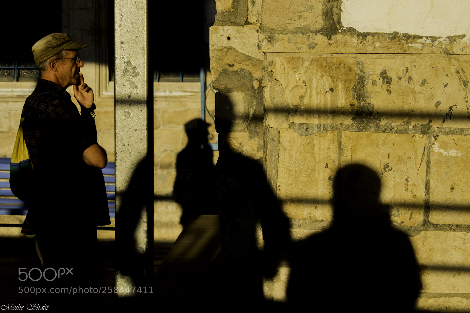 Canon EOS 7D Mark II sample photo. Man and his shadows photography