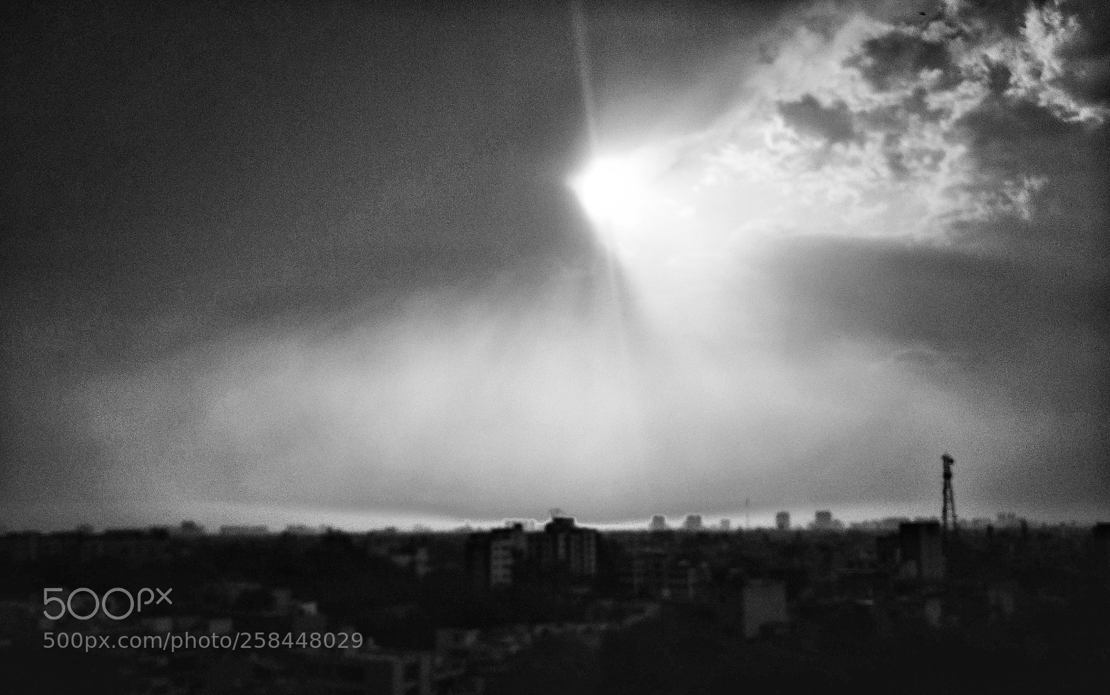 OnePlus A3003 sample photo. Clouds and sun photography