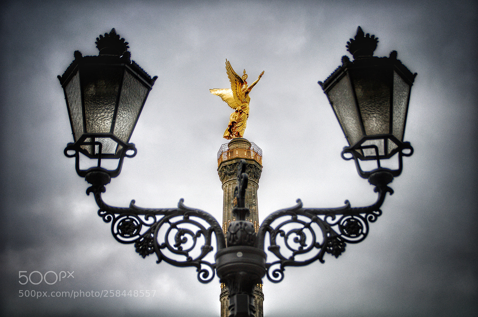 Nikon D90 sample photo. Siegessäule photography