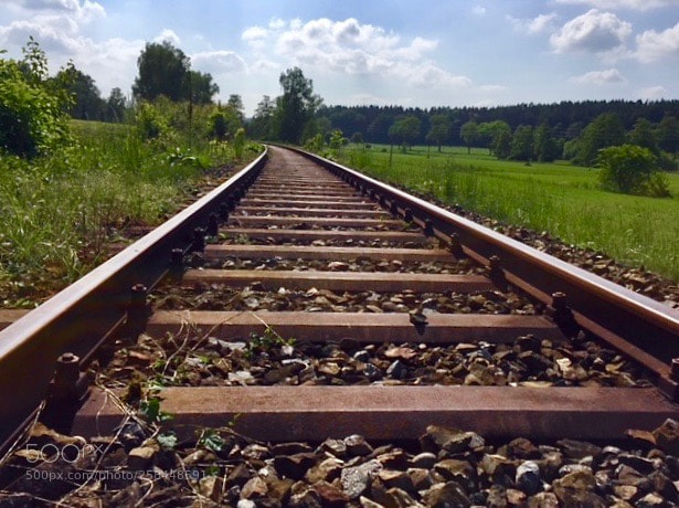 Apple iPhone 6 sample photo. Stay on track photography