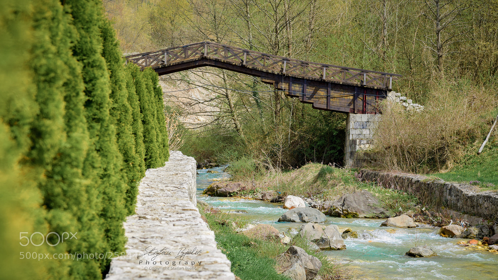 Nikon D5300 sample photo. Milesevka river bridge photography