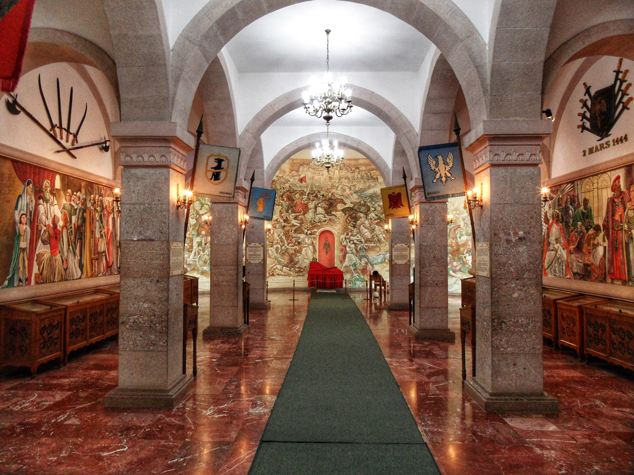 Samsung WB650 / VLUU WB650 /  WB660 sample photo. Skanderbeg museum photography