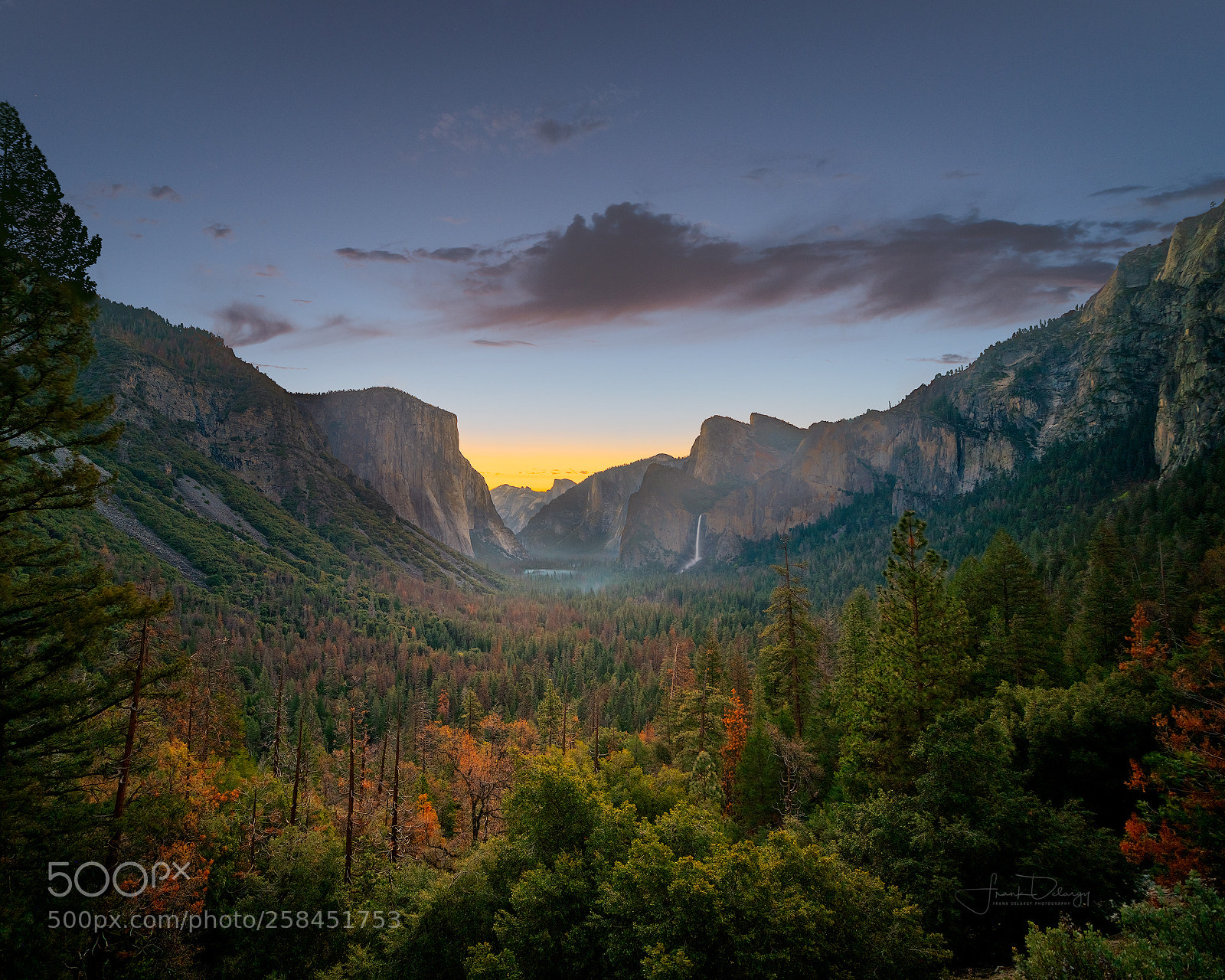 Sony a7R III sample photo. Yosemite dawn photography
