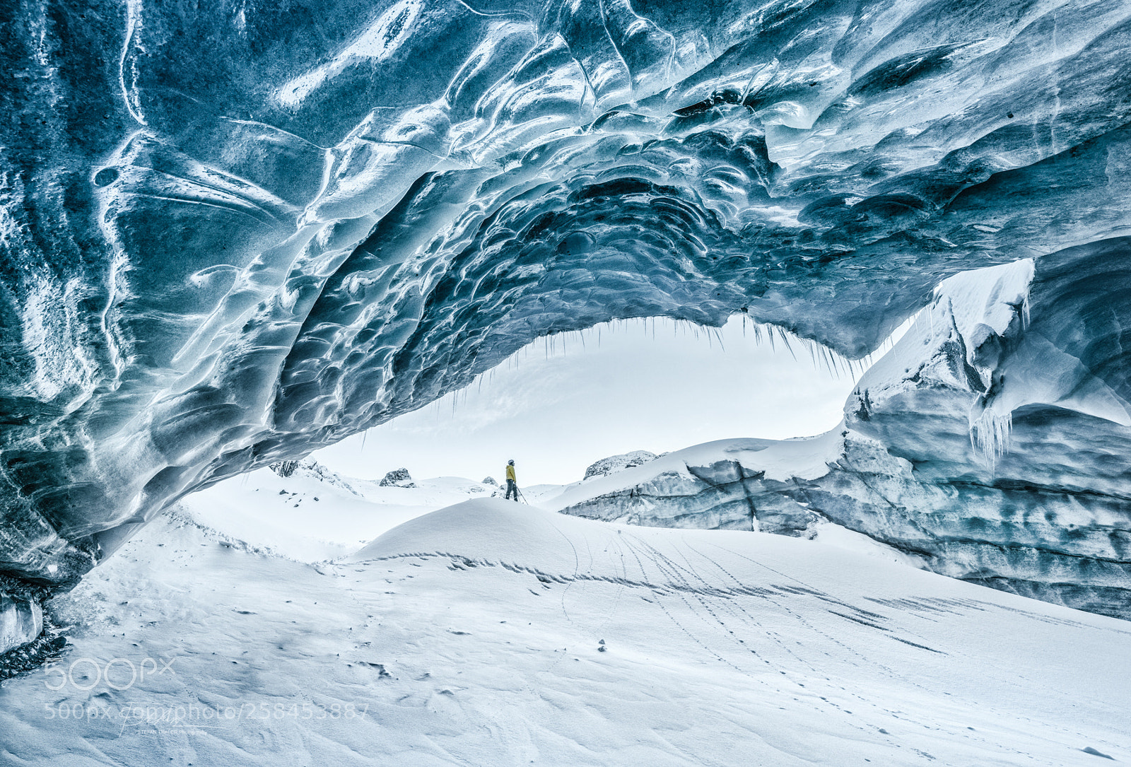 Nikon D850 sample photo. Mysterious glacier world ii photography