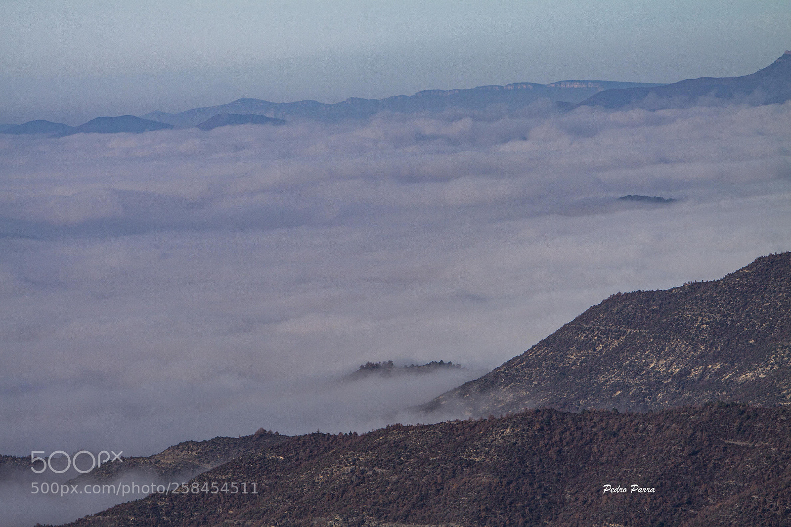 Canon EOS 50D sample photo. Mar de nubes photography