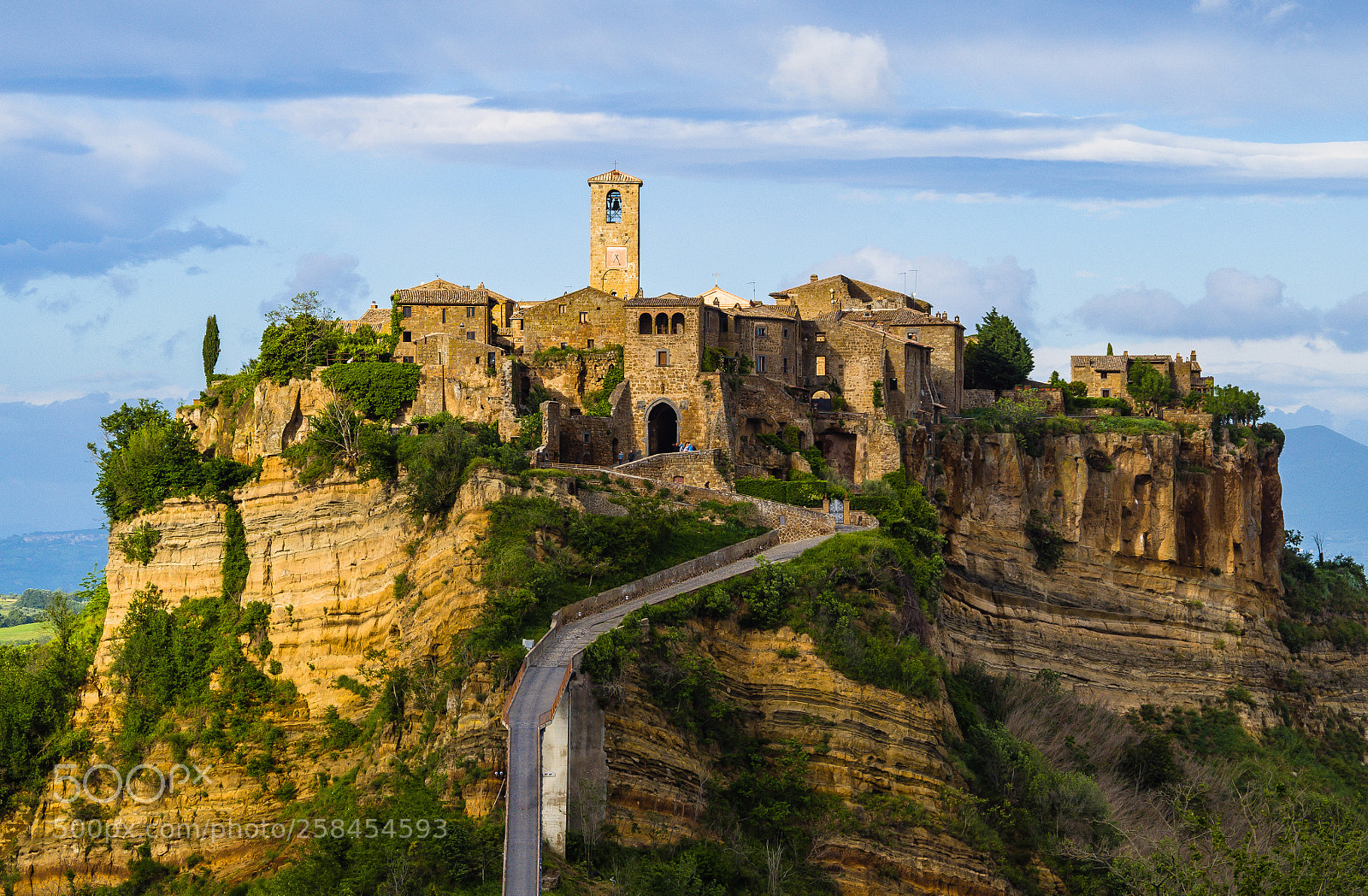 Pentax K-50 sample photo. Civita. italy photography