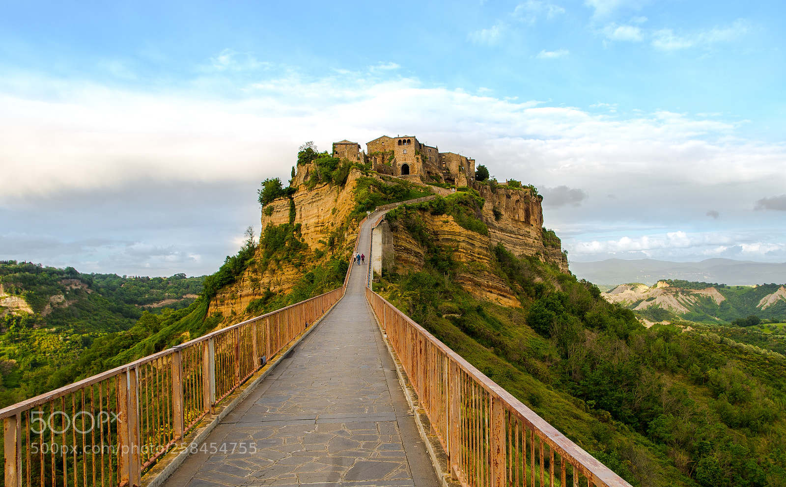 Pentax K-50 sample photo. Civita. italy photography
