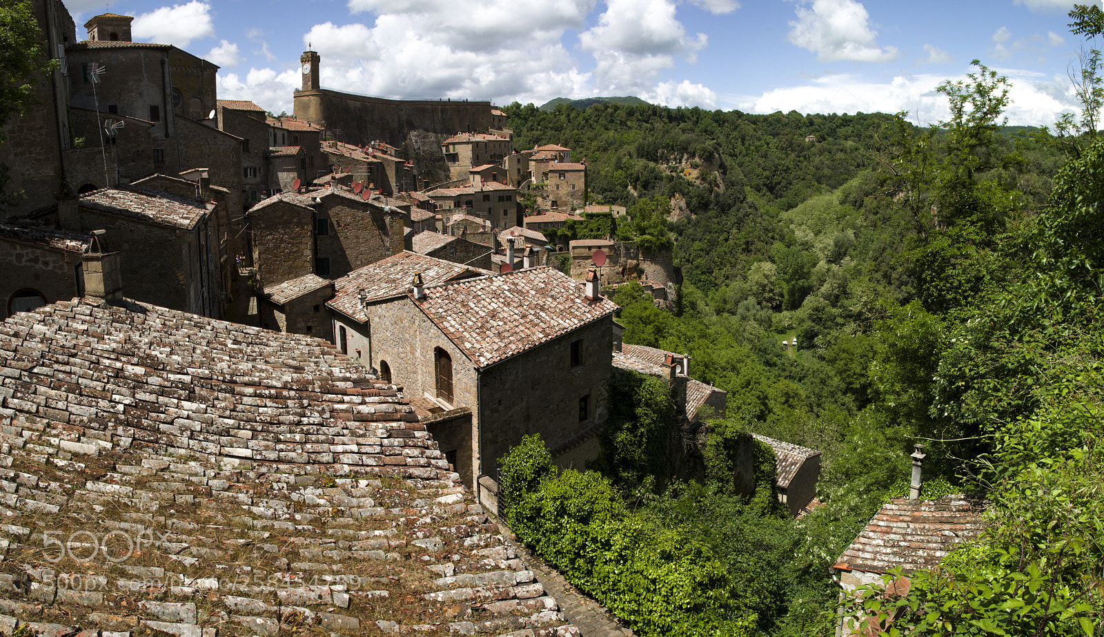 Pentax K-50 sample photo. Panorama, sorano photography